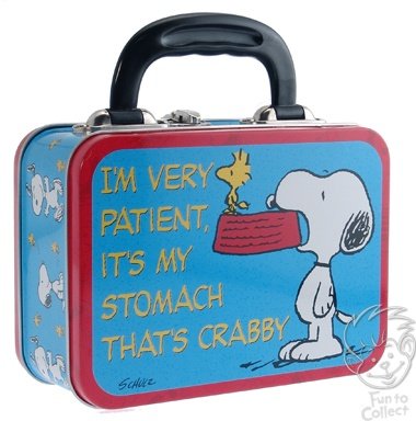 Peanuts Snoopy Tin Tote