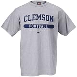 Nike Clemson Tigers Ash Football T-shirt