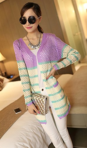 カーディガン ニット ボーダー アースカラー パステルカラー セーター ブルゾン チュニック セクシー フレア ２次会 エレガンス 花柄 美脚 デート パーティ 秋物 冬物 可愛いスカーフ付き R173