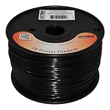 Octave 1.75mm Black ABS Filament 1kg (2.2lbs) Spool for Reprap, MakerBot, Afinia and UP! 3D Printer