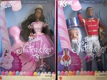 Barbie AA Nutcracker Sugarplum Princess & Ken AA Nutcracker Prince Eric Dolls (2001)