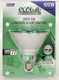 Feit Electric BPESL23PAR38T/G 23-Watt PAR 38 Outdoor Compact Fluorescent Light Bulb, Green