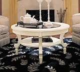 Portofino Round Cocktail Table Ivory