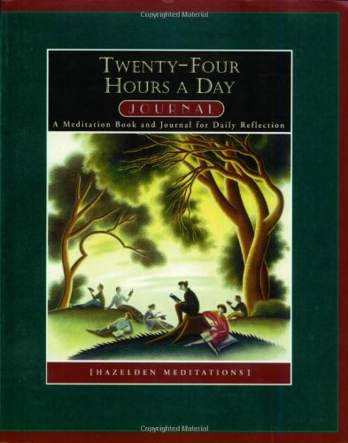 Twenty Four Hours a Day Journal: A Meditation Book and Journal for Daily Reflection (Hazelden Meditations)