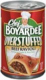 Chef Boyardee Overstuffed Beef Ravioli, 15 oz