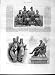 1875 Burmese Dacoits Natives Birds Statue Guinness Bart