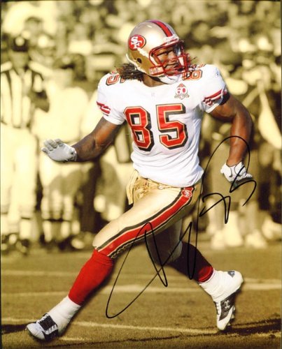 Vernon Davis Autographed/Hand Signed San Francisco 49ers 8x10 Photo