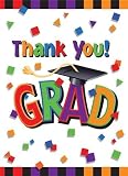 Graduation Cap Thank You Notes 8 Pack