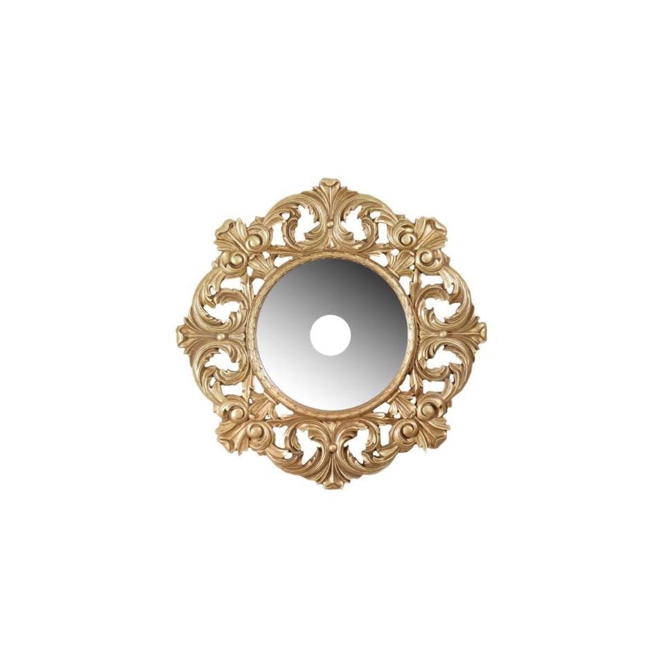 Arctel Cm 218 04 Vintage Gold Mirrored Ceiling Medallion 39 Inches