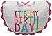 Mud Pie Baby Girls' Birthday Bib, One Size