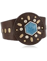 The SAK Stone Stud Leather Bracelet, 8"