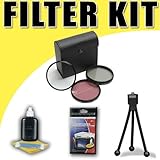 DavisMAX 3 Piece Filter Kit Set 58mm for Canon Powershot G11 Digital Camera ....
