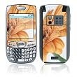Golden Gerbera Design Protective Skin Decal Sticker for Palm Treo 750/ 755 Cell Phone (Front piece only)