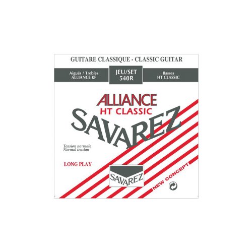Savarez 540R Alliance Classical Guitar Strings, Standard Tension, Red Card