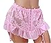 SISSY pouch panties men's lace skirted garter thong briefs size 36