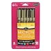 Sakura 30062 6-Piece Pigma Micron Clam Ink Pen Set, Black
