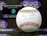 Lenny Dykstra Autographed/Hand Signed Baseball inscribed 1986 WSC