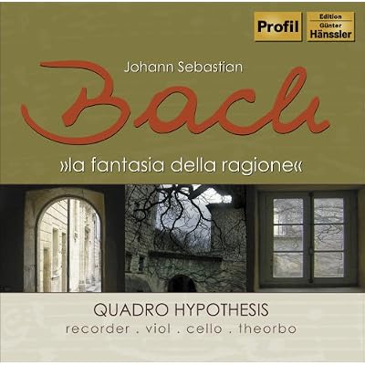 Quadro Hypothesis Bach: La Fantasia Della Ragione - Quadro Hypothesis Bach: La Fantasia Della Ragione (2009 New Cd)