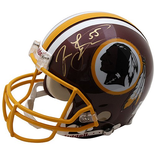 Mounted Memories Washington Redskins Jason Taylor Signed Pro Helmet