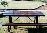 Webcoat T4PP 4 ft. Table- 2 Attached 4 ft. Seats - Portable
