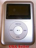 MP3 PLAYER 4GB - LCD and VOICE REC - SILVER - VSFY13-S