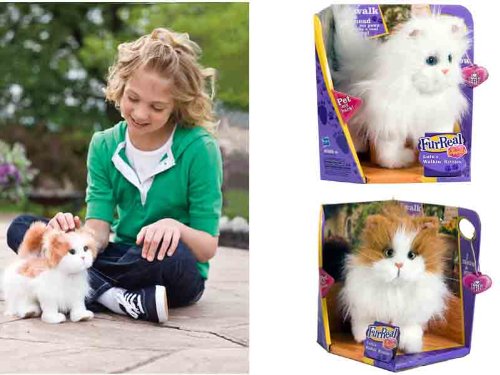 Imagen 1 de Hasbro Fur Real Friends Gatita andarina - Gato de peluche con movimiento
