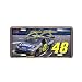 #48 Jimmie Johnson '08 Metal License Plate w/ Car & Number