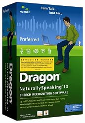 Dragon NaturallySpeaking 10 Preferred Student Edition [Old Version]