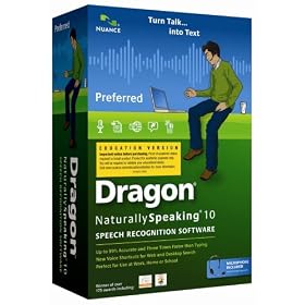 Dragon NaturallySpeaking 10 Preferred Student Edition [Old Version]