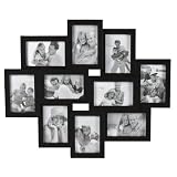 Melannco 10-Opening Black Picture Collage Wall Frame