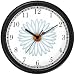 Lady Bug on Daisy Flower - Ladybug - JP Animal Wall Clock by WatchBuddy Timepieces (Hunter Green Frame)