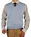 Luciano Natazzi Mens Sweater Vest Classic Fit V-Neck Pullover Fine Cotton