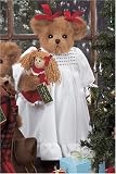 Polly & Dolly Bearington Bear Christmas Bear Dressed Teddy Bear by the Bearington Collection
