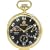 Carucci Taschenuhr Handaufzug CA6101GD-BK