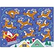 Fresh Start Holiday Chunky Puzzle Santa and Reindeer 9pc