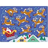 Fresh Start Holiday Chunky Puzzle Santa and Reindeer 9pc