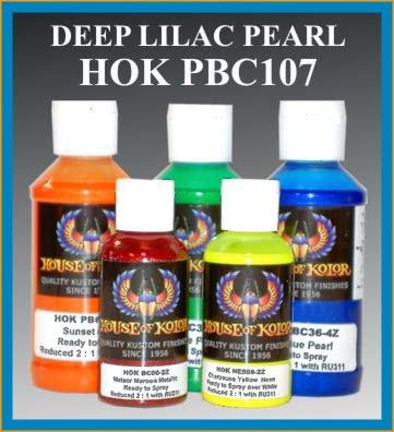 DEEP LILAC PEARL PBC107/PBC-107 HOUSE OF KOLOR 4 oz CAR