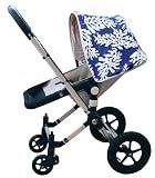 Bonne Bonnets Custom Canopy For Bugaboo Strollers, Nautical