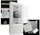Amazon Kindle 1 and 2 eBook Reader Clear LCD Anti-Glare Screen Protector Guide