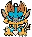 モンスターハンター × パンソン ラバーキーホルダー ジンオウガ