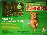BIO SPOT DOG SPOT ON 6 MONTH SUPPLY 31#-60#