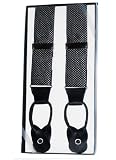 SUSPENDER SATIN SILK BUTTEN
