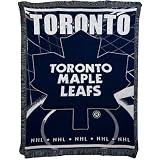 Toronto Maple Leafs Jacquard Woven Throw Blanket