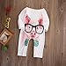 Baby Boy Girl 3D Animal Printed Romper Long Sleeve Jumpsuit Playsuit Outfits