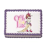 Fancy Nancy Edible Cake Image Birthday Party