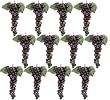 Lot of 1080 Artificial Grapes for Your Home and Garden Decoration Burgundy 2 Tone