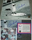 Ron Santo Chicago Cubs - Black Cat at Shea Stadium - 8x10 Autographed Photograph