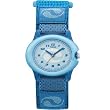 Timex 70061 Kid's Light Blue Analog Sports Watch with Nylon Velcro Closure Fast Wrap Strap