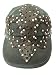Doctrine Apparel Legends Rock Cap Metal Studded Leather Fleur De Lis Rocker Cap