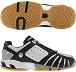 K-Swiss Men's Forecourt Tennis Shoe (Platinum/Black)
